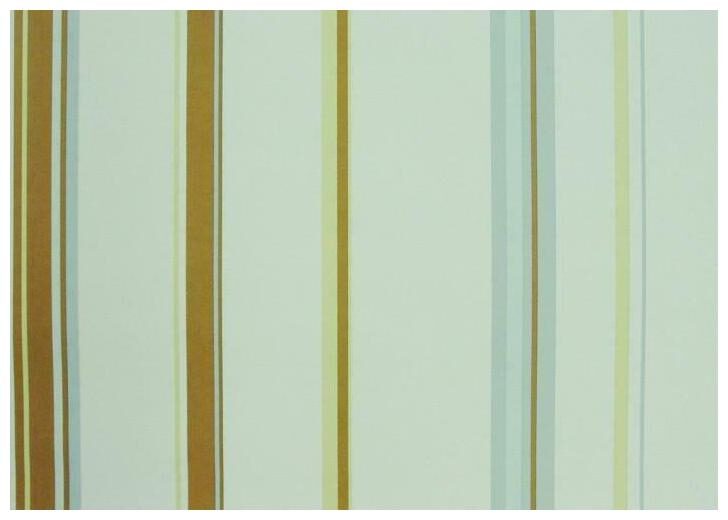 

York Brown Green Blue Stripe Wallpaper - BM9125