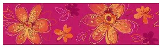 

York Candice Olson Bohemian Floral Wallpaper Border - CK7701B