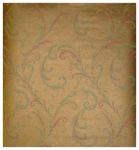 

York Multi Colored Scroll Wallpaper - LT9552