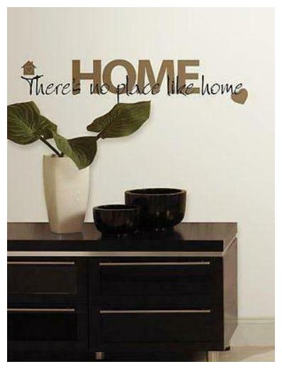 

York No Place Like Home Peel Stick Room Mates Wall Decals - RMK13973SCS