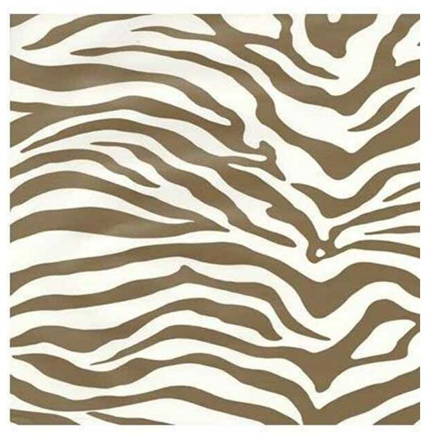 

York Wallcoverings Risky Business RB4318 Animal Wallpaper Light Brown White