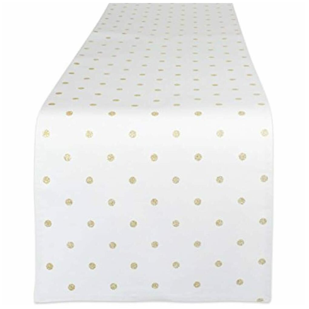 

Z02217 1 Historyback Return False ReversiblePolkaDotCottonRunnerforDiningRoom