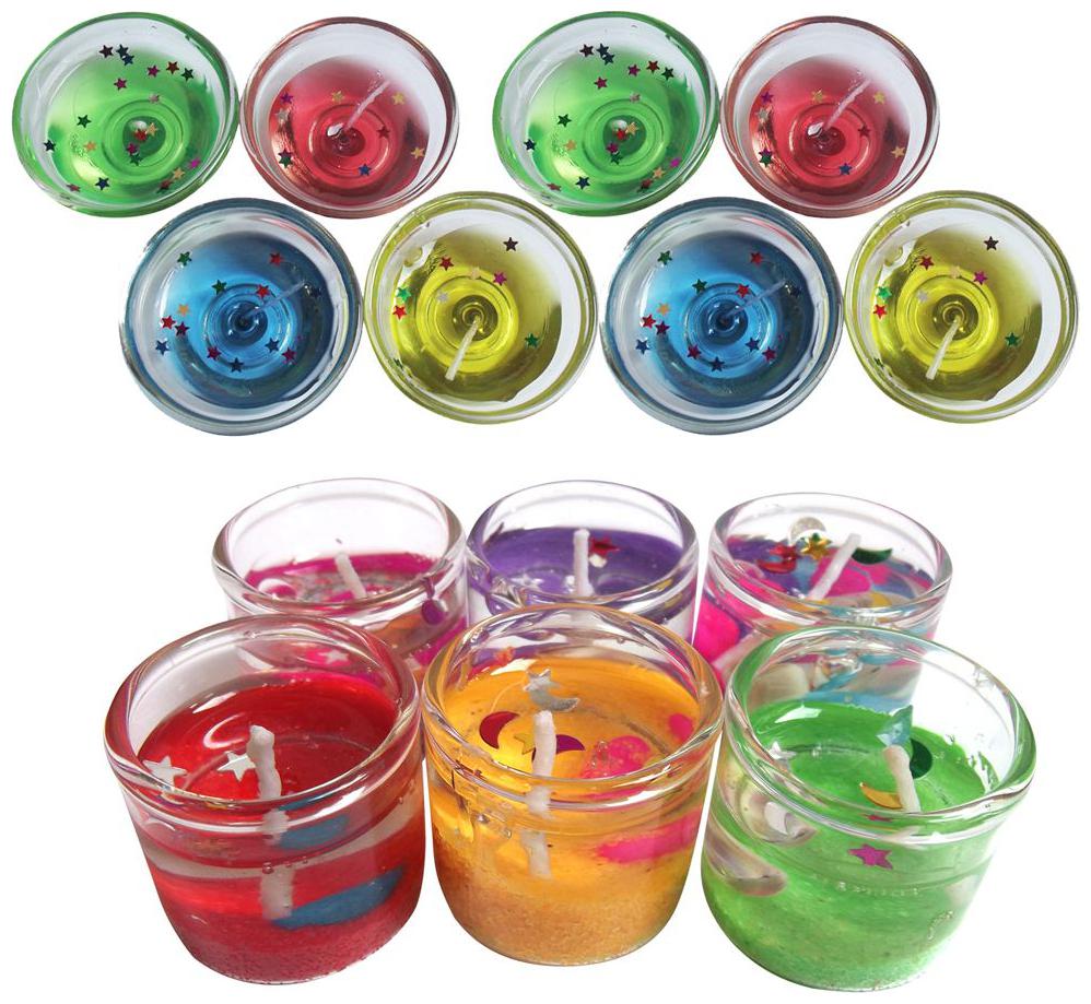

Zarsa Gel Pot Candle With Small Pencil Candle (Multicolor Pack Zarsa Gel Pot Candle With Small Pencil Candle (Multicolor Pack of 14)of 14)