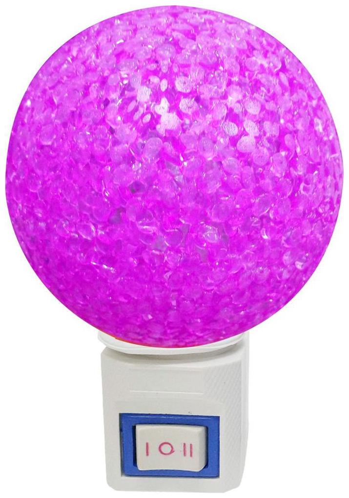 

Zarsa Magic Crystal Ball Home Decoration Light (Purple)