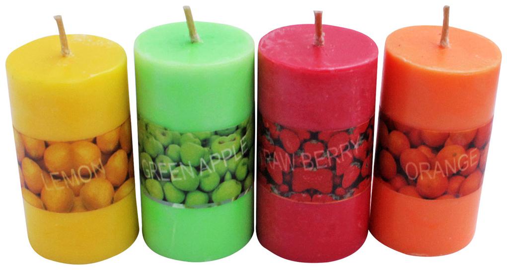 

Zarsa Scented Pillar Candle