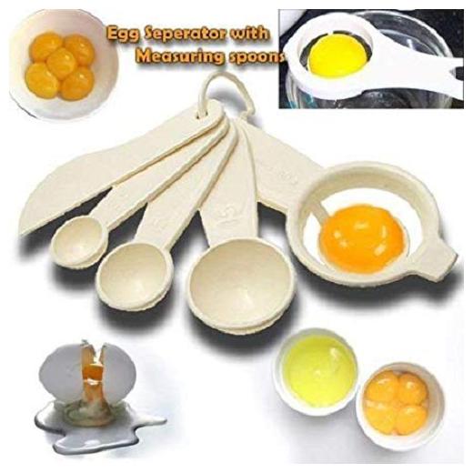 

ZR 5pcs Egg White Yolk Separator Kitchen Gadgets Strainer Filter Tools