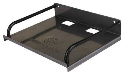 

zukunft fashion Set Top Box DTH Stand - Wall Mount Stand Wifi Router Stand metal Wall Shelves (Number of Shelves - 1 Black)