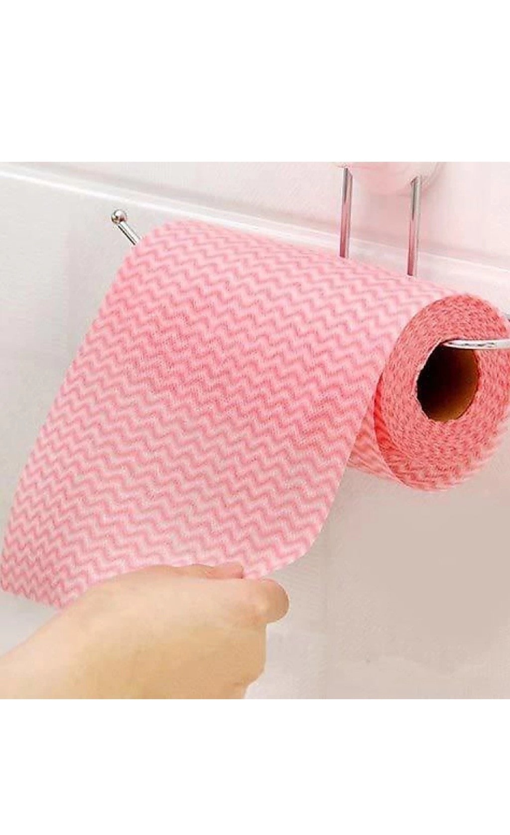 

Zukunft Fashion Wipes Towel Paper Roll Kitchen Bathroom Wet And Dry Paper Cleaning Cloth (Assorted Colour)