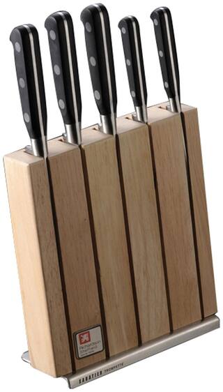 Wonderchef Stainless steel Black Knife set ( Set of 5 )