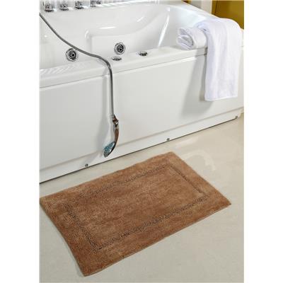 

HOMEFURRY Beige CONCENTREC Cotton Bath Mat