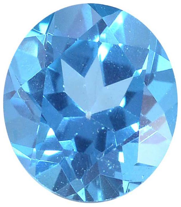 

10 Ratti Blue Topaz Stone Original Certified By Gli For Men