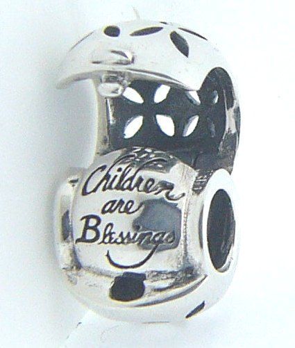 

2010-3024 CHAMILIA STERLING SILVER CHILDREN ARE BLESSINGS CHARM NEW RETIRED RARE