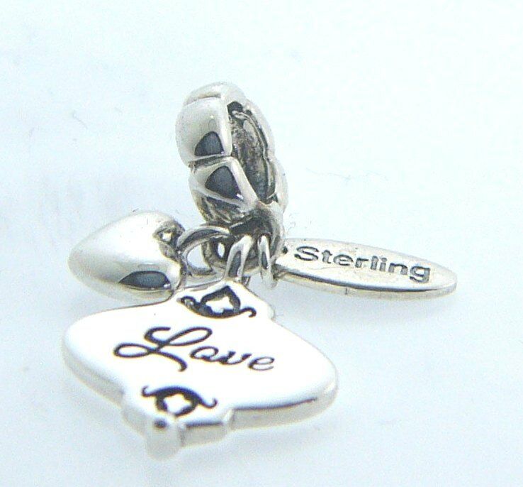

2010-3142 CHAMILIA STERLING SILVER HER GIFT OF LOVE CHARM NEW