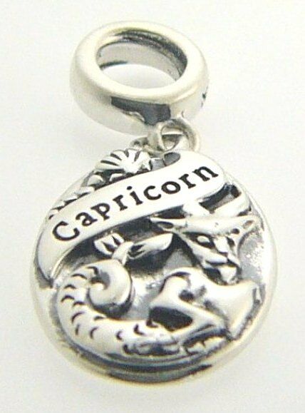 

2010-3290 CHAMILIA STERLING SILVER ZODIAC CAPRICORN BEAD NEW IN POUCH