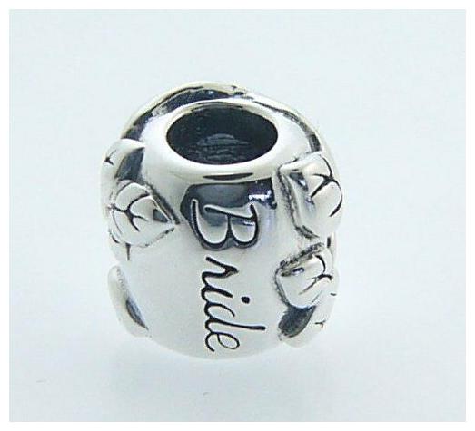 

2010-3448 AUTHENTIC CHAMILIA STERLING SILVER BRIDE TO BE BEAD NEW IN POUCH