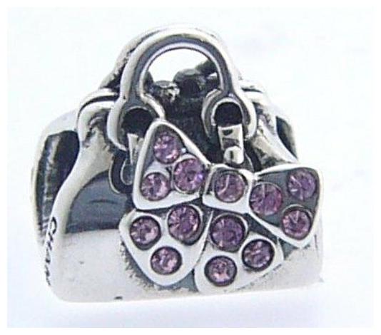 

2025-0986 CHAMILIA STER SILVER MINNE LOVES SHOPPING NEW IN POUCH RETIRED RARE