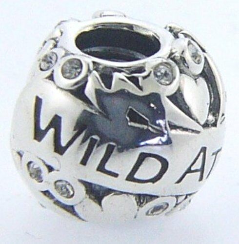 

2025-1316 CHAMILIA STERLING SILVER WILD AT HEART SWAROVSKI BEAD NEW RETIRED RARE