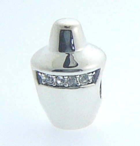 

2025-1599 NEW CHAMILIA STERLING SILVER SHAKEN STIRRED MIXER BEAD RETIRED RARE