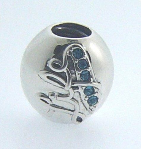 

2025-1869 CHAMILIA STERLING SILVER LIFE IS A TEAM SPORT BEAD NEW IN POUCH