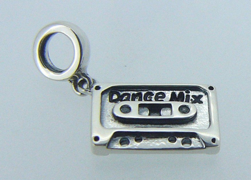 

2025-2432 CHAMILIA STERLING SILVER SWAROVSKI DANCE MIX TAPE BEAD NEW