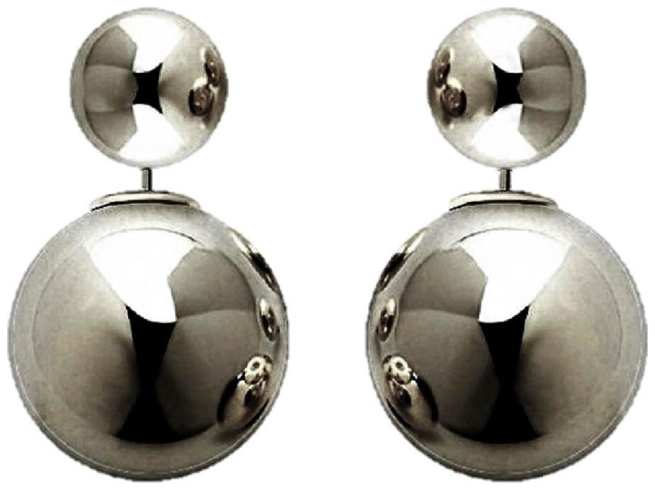

Aabhu Crystal Jewellery Two Sided Hoop Earrings Jewellery For Girls Fnd Women