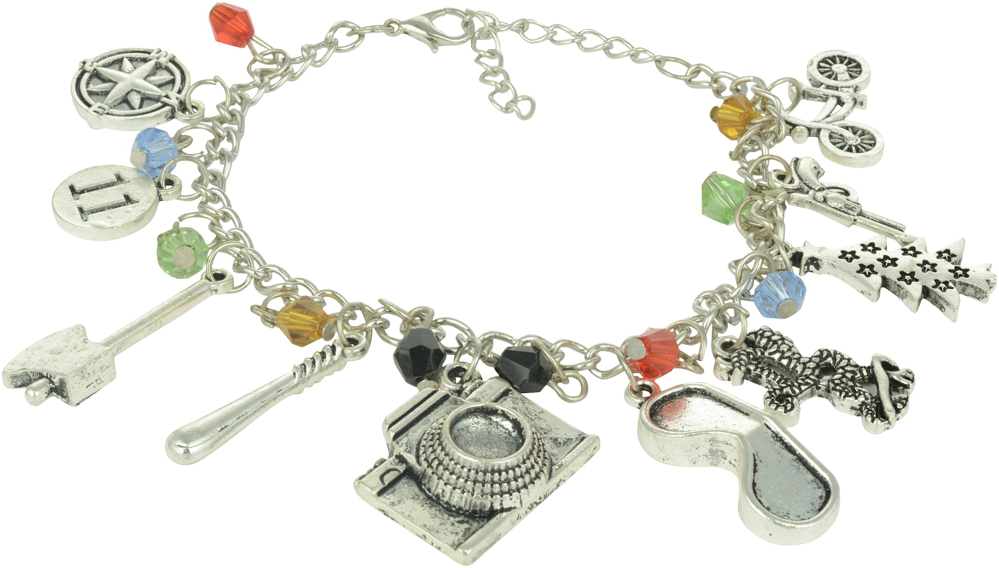 

Access-O-Risingg Stranger Things Inspired Multiple Charm Bracelet BR154