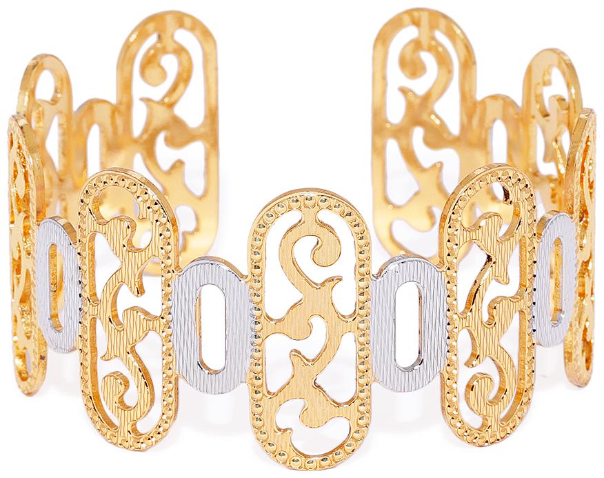 

AccessHer 22k Gold Plated Adjustable CNC Indo-Western Statement Kada for Women