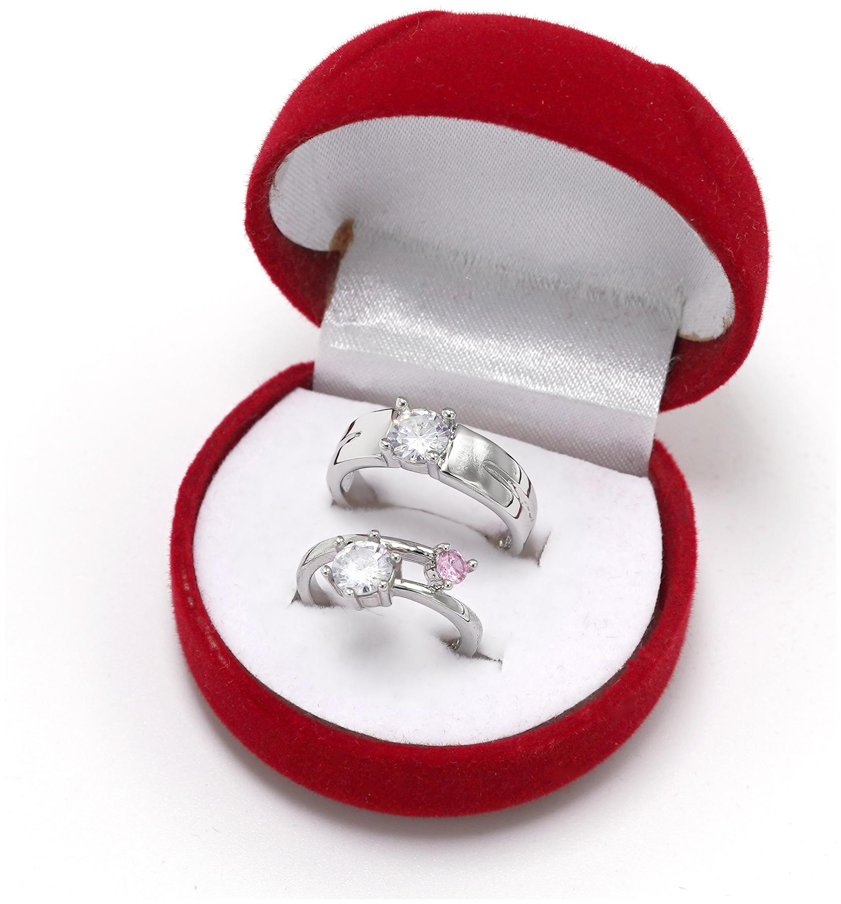 

Adjustable Couple Rings for lovers in Silver valentine gift proposal ring
