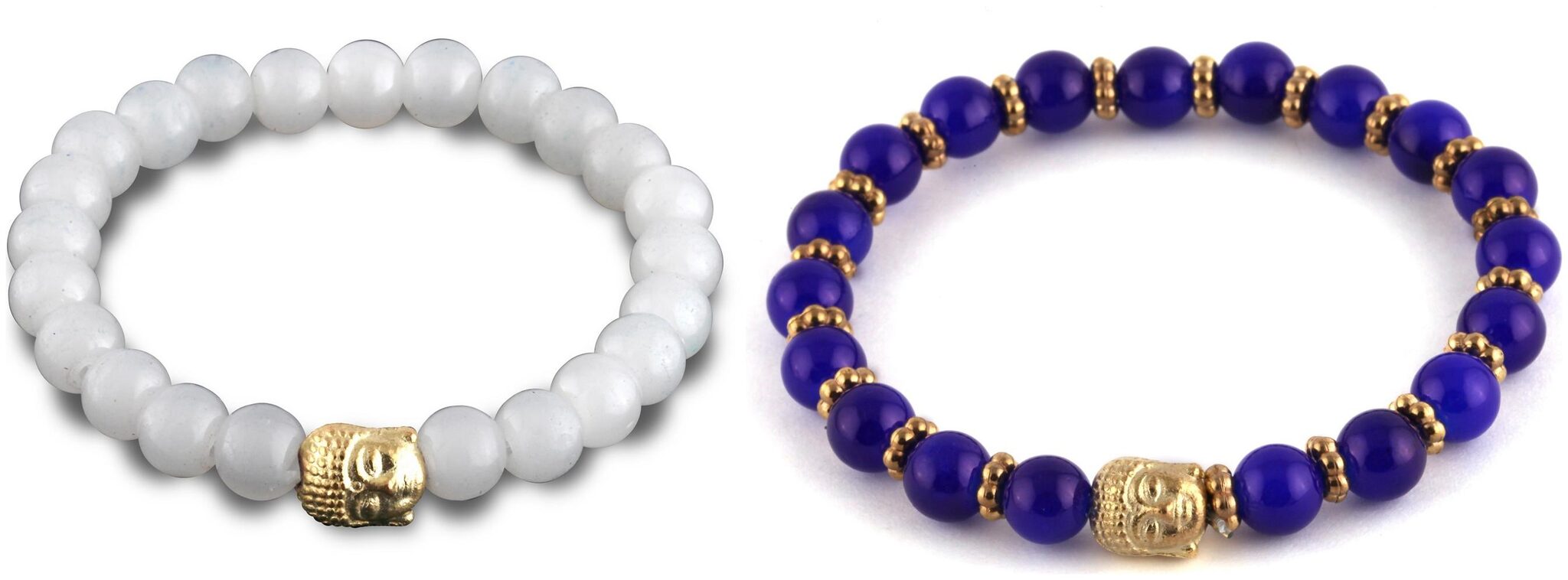 

Alcove Men Buddha Charm Beads Bracelet (Set Of 2 Bracelet)