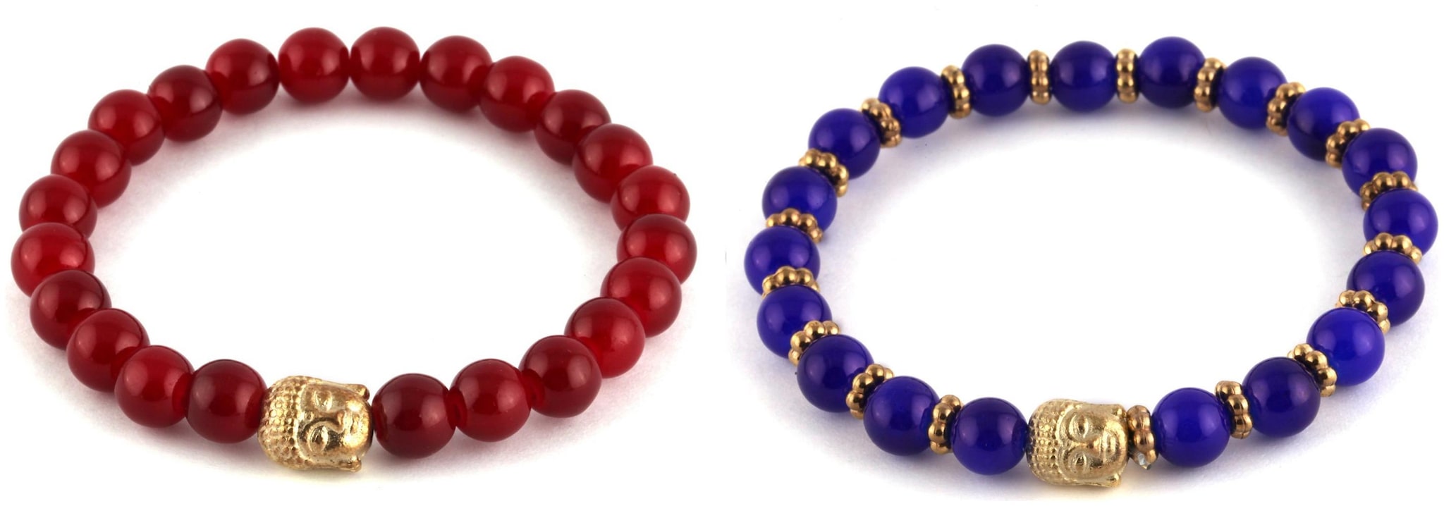 

Alcove Men Buddha Charm Beads Bracelet (Set Of 2 Bracelet)