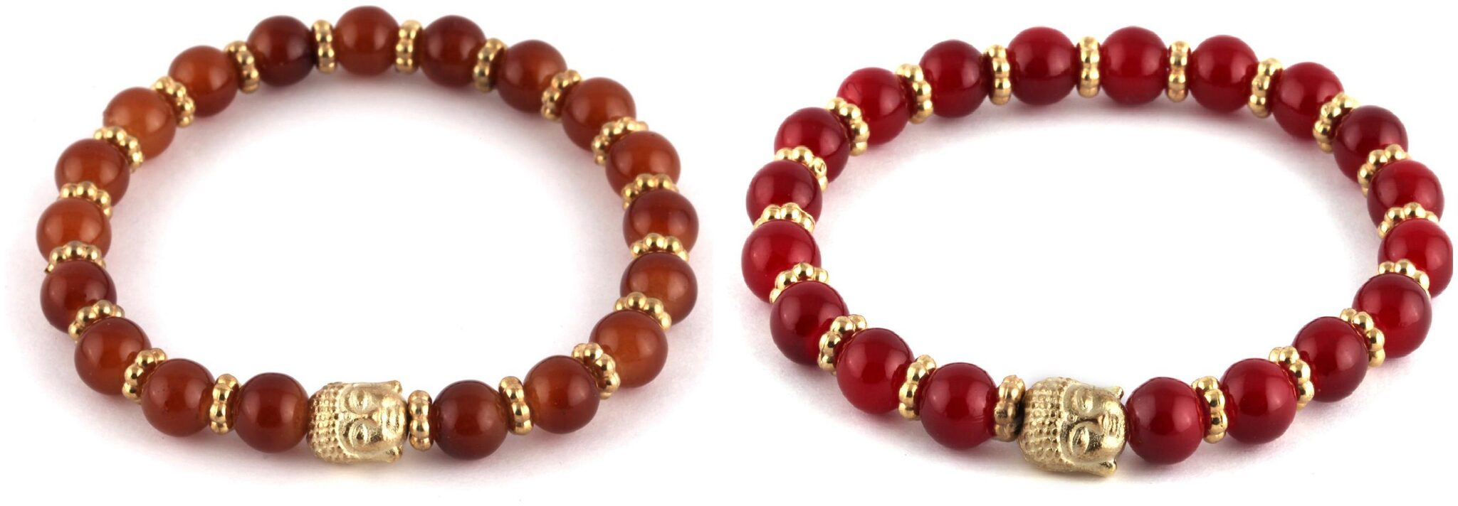 

Alcove Men Buddha Charm Beads Bracelet (Set Of 2 Bracelet)