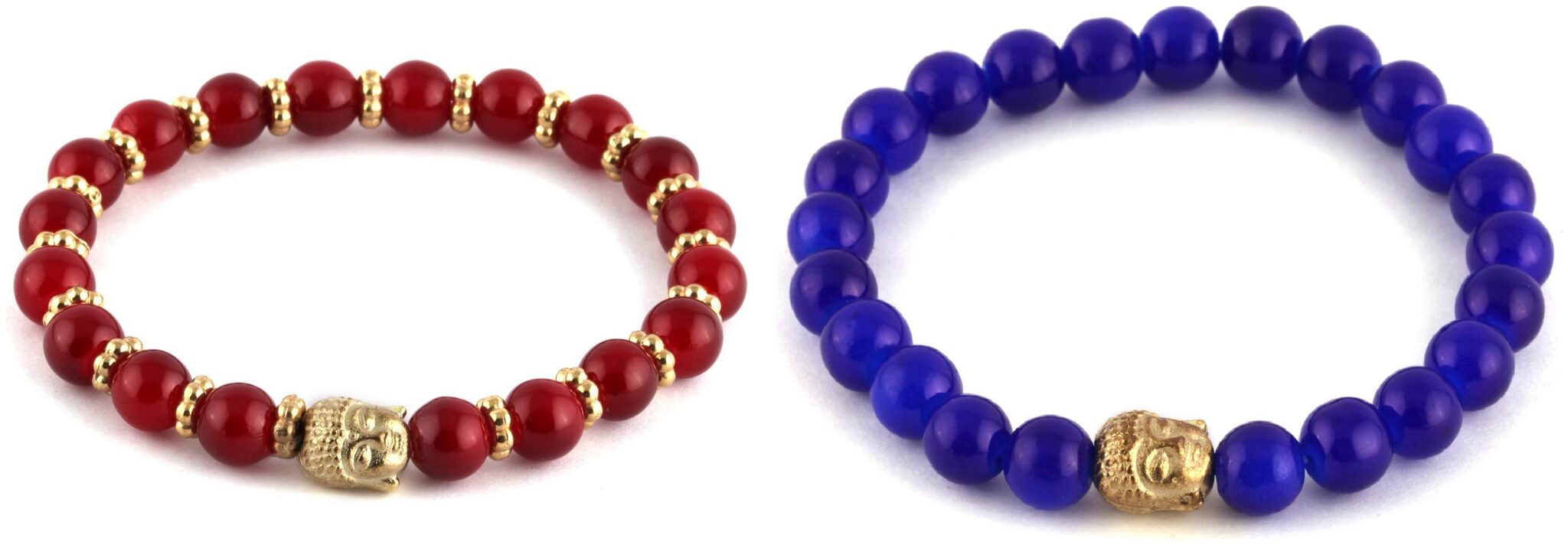 

Alcove Men Buddha Charm Beads Bracelet (Set Of 2 Bracelet)