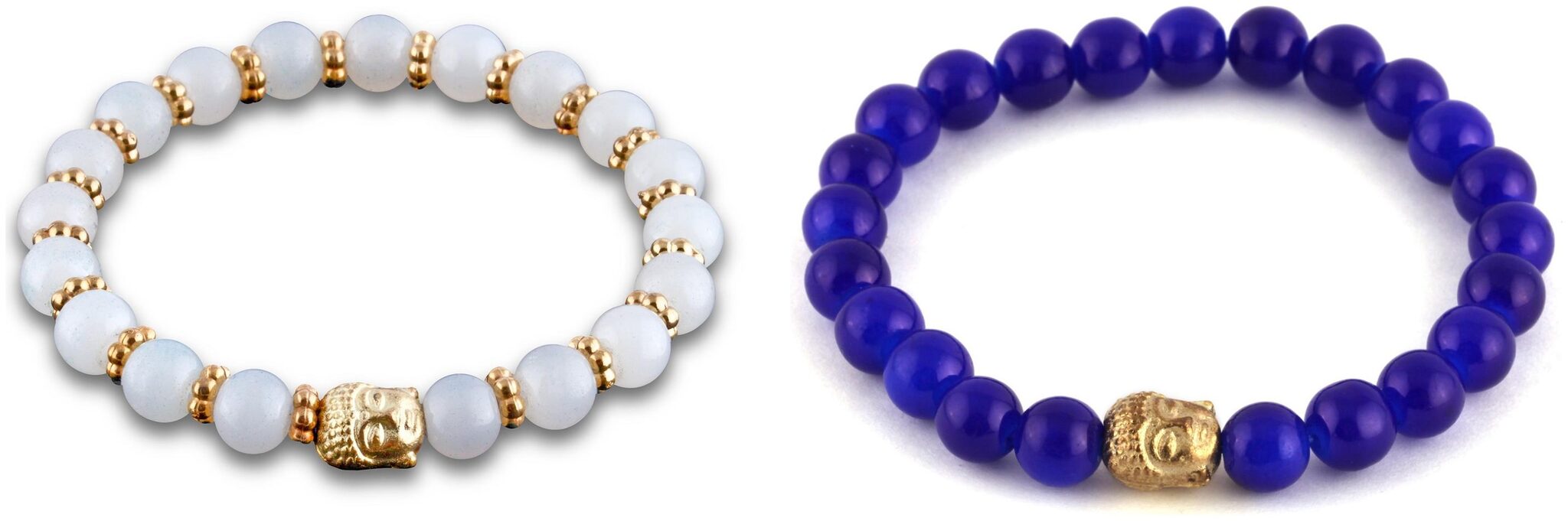 

Alcove Men Buddha Charm Beads Bracelet (Set Of 2 Bracelet)