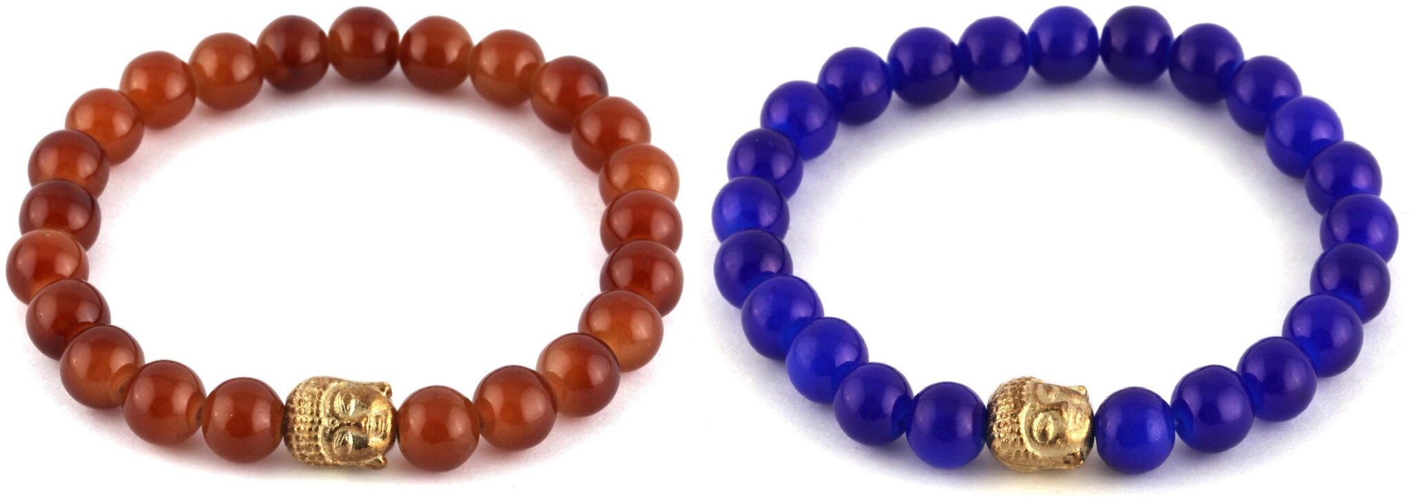 

Alcove Men Buddha Charm Beads Bracelet (Set Of 2 Bracelet)