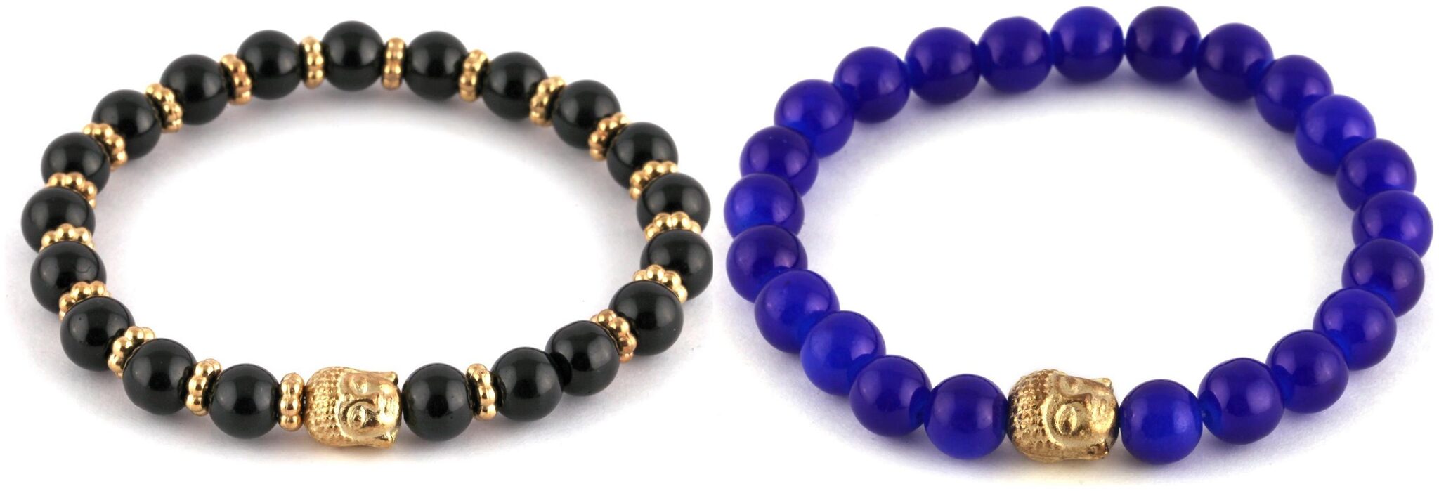 

Alcove Men Buddha Charm Beads Bracelet (Set Of 2 Bracelet)