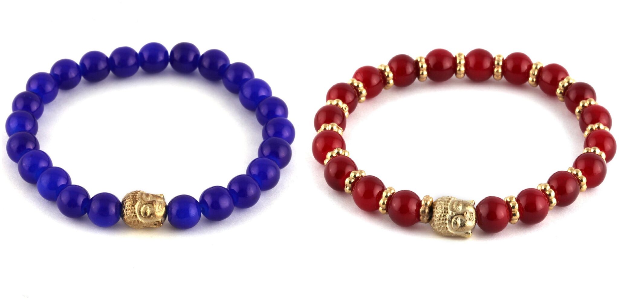 

Alcove Men Buddha Charm Beads Bracelet (Set Of 2 Bracelet)