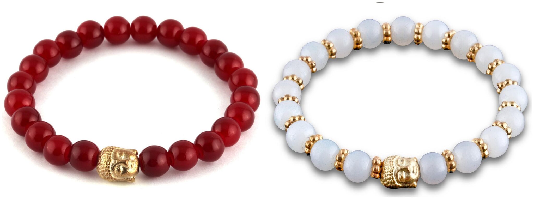 

Alcove Men Buddha Charm Beads Bracelet (Set Of 2 Bracelet)