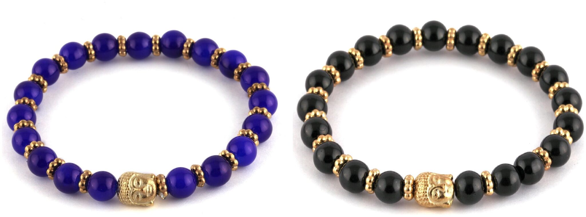 

Alcove Men Buddha Charm Beads Bracelet (Set Of 2 Bracelet)