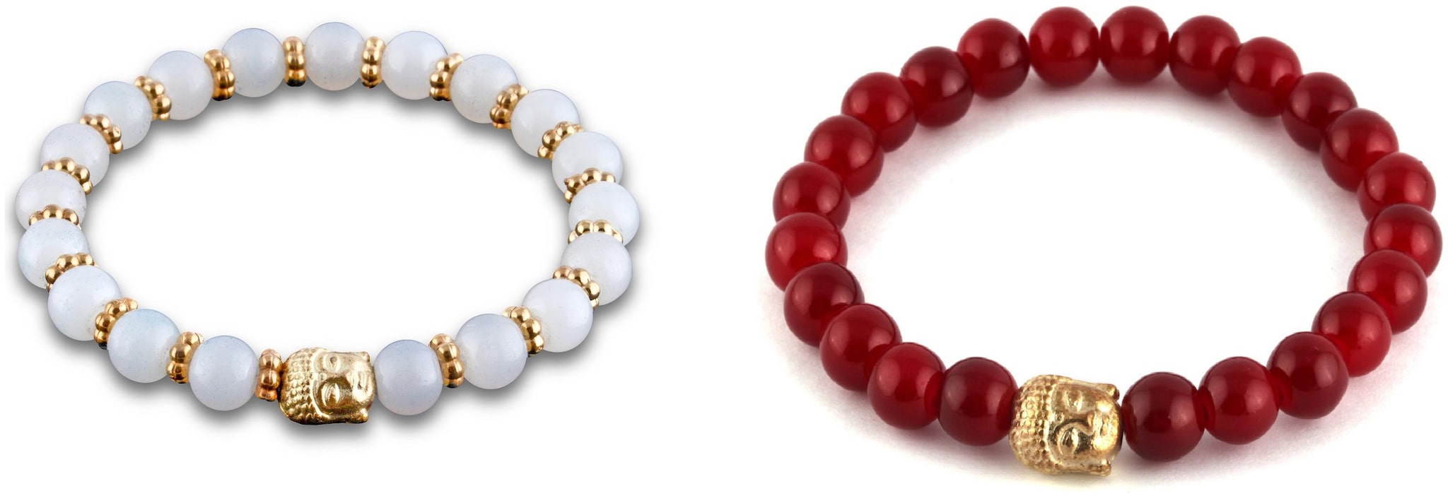 

Alcove Men Buddha Charm Beads Bracelet (Set Of 2 Bracelet)