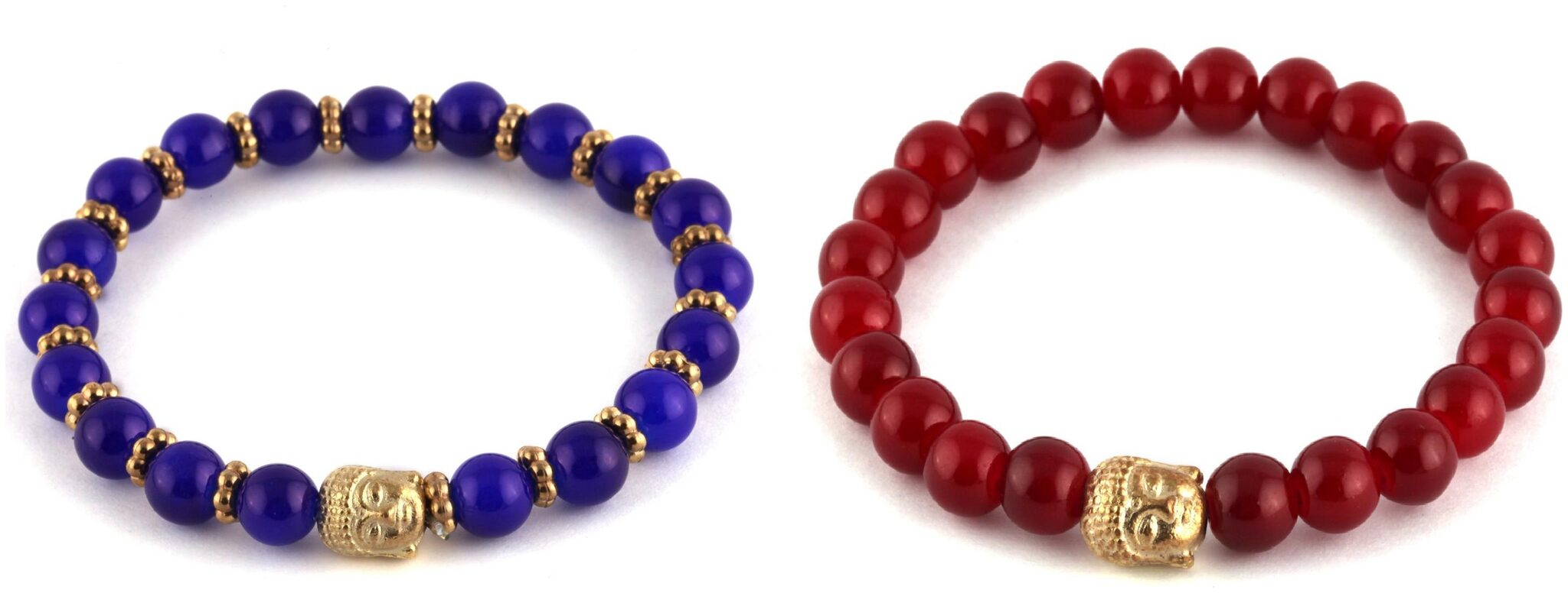 

Alcove Men Buddha Charm Beads Bracelet (Set Of 2 Bracelet)