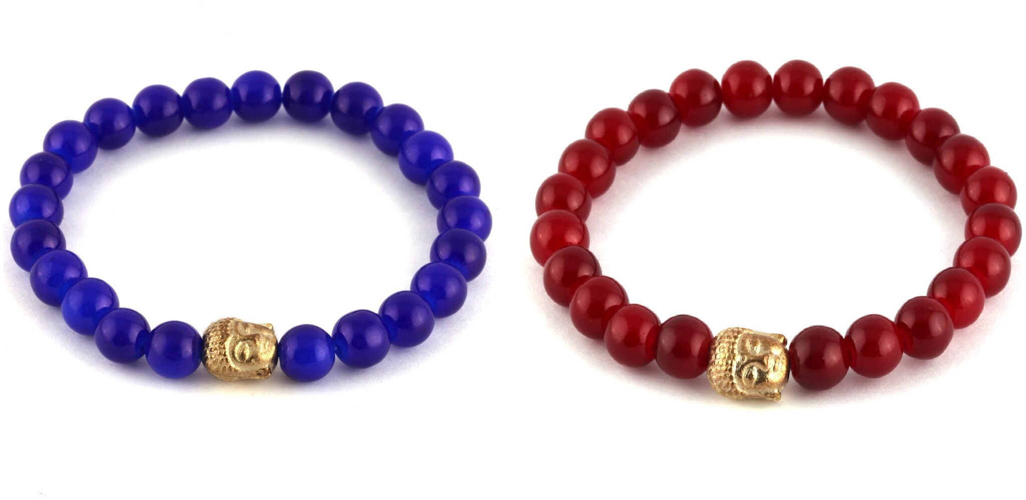 

Alcove Men Buddha Charm Beads Bracelet (Set Of 2 Bracelet)