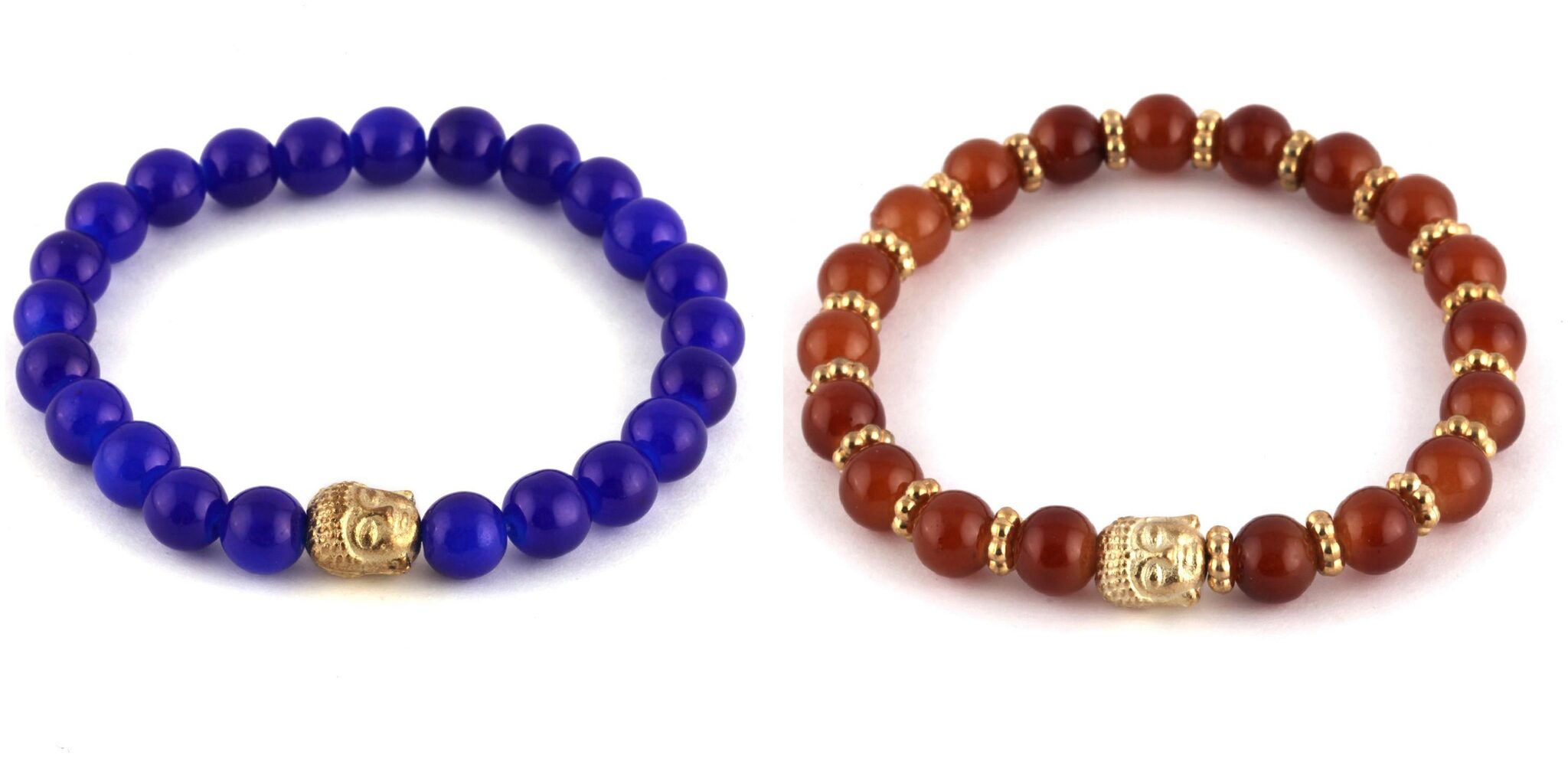 

Alcove Men Buddha Charm Beads Bracelet (Set Of 2 Bracelet)