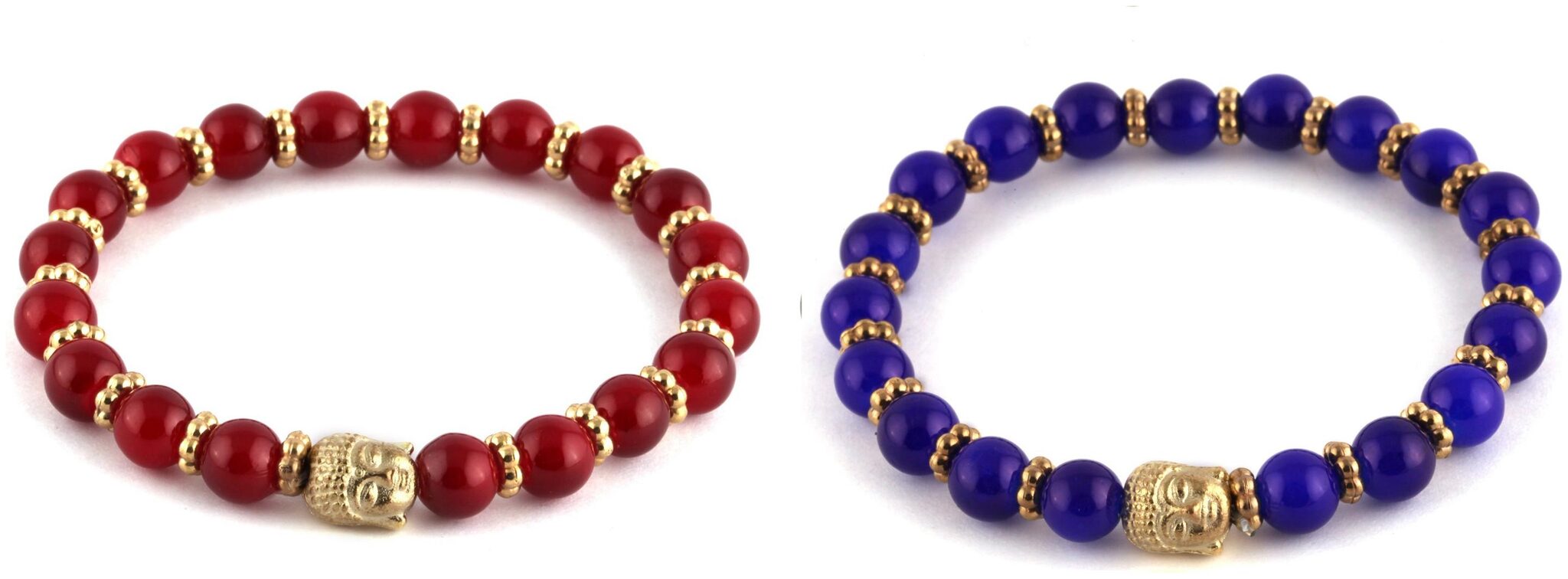 

Alcove Men Buddha Charm Beads Bracelet (Set Of 2 Bracelet)