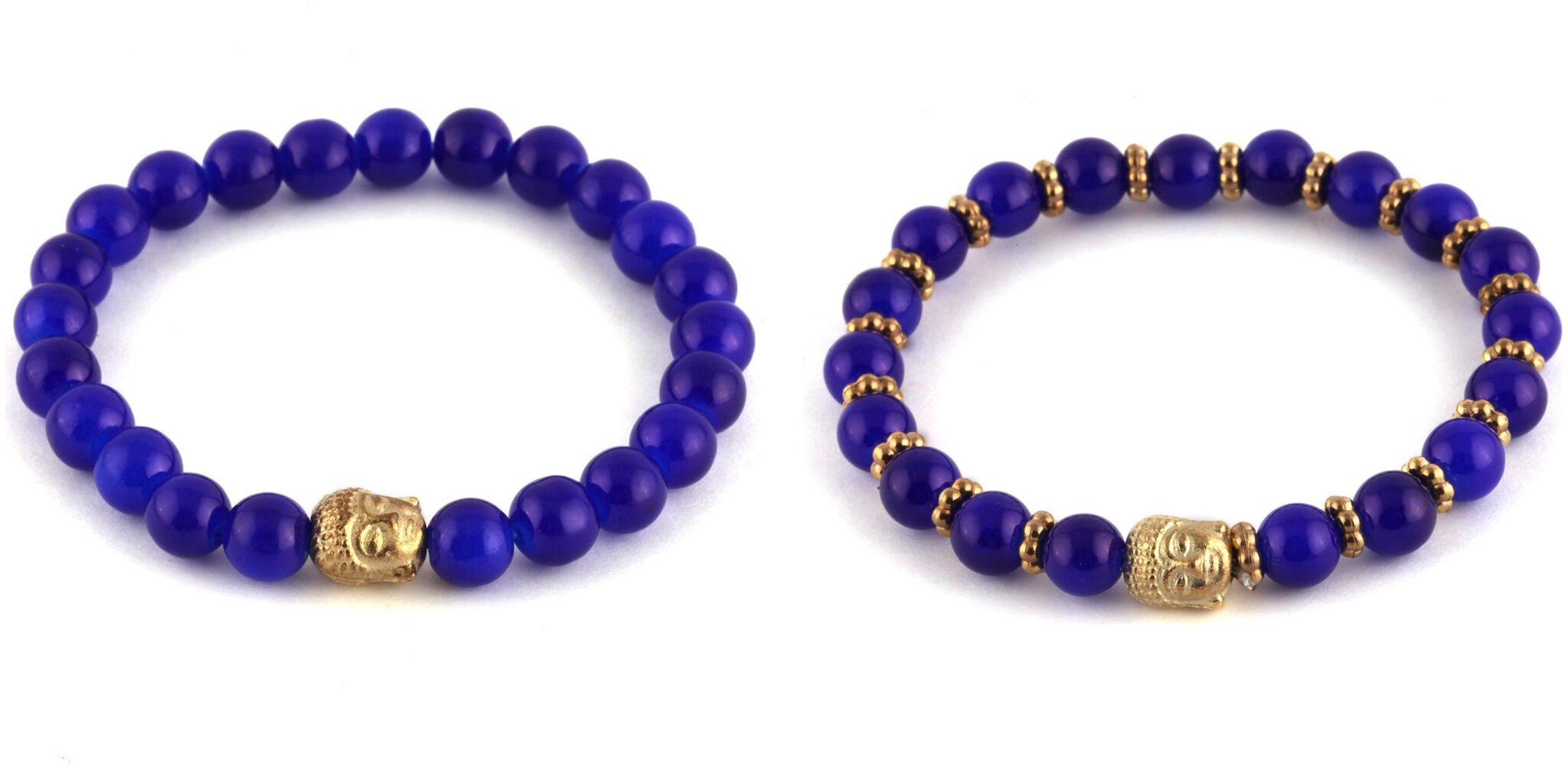 

Alcove Men Buddha Charm Beads Bracelet (Set Of 2 Bracelet)