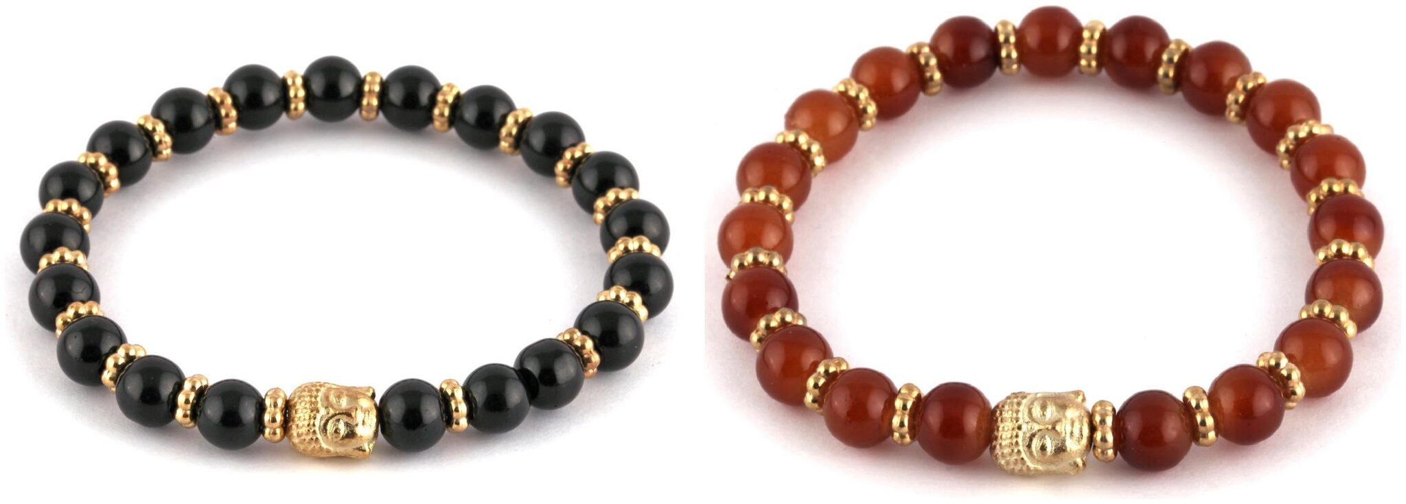 

Alcove Men Buddha Charm Beads Bracelet (Set Of 2 Bracelet)