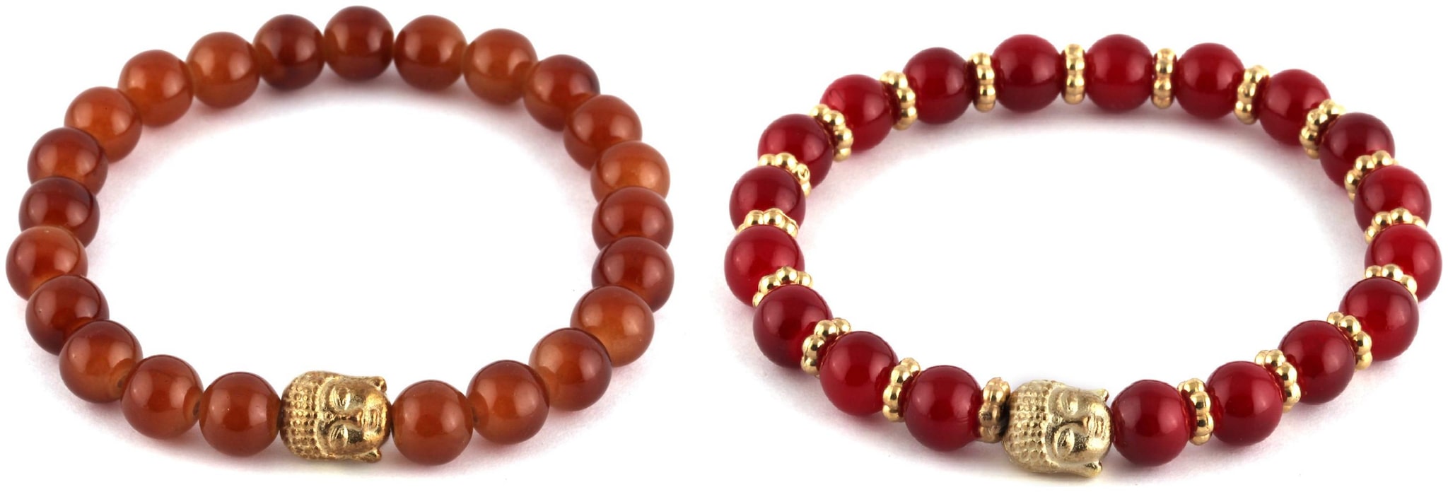 

Alcove Men Buddha Charm Beads Bracelet (Set Of 2 Bracelet)