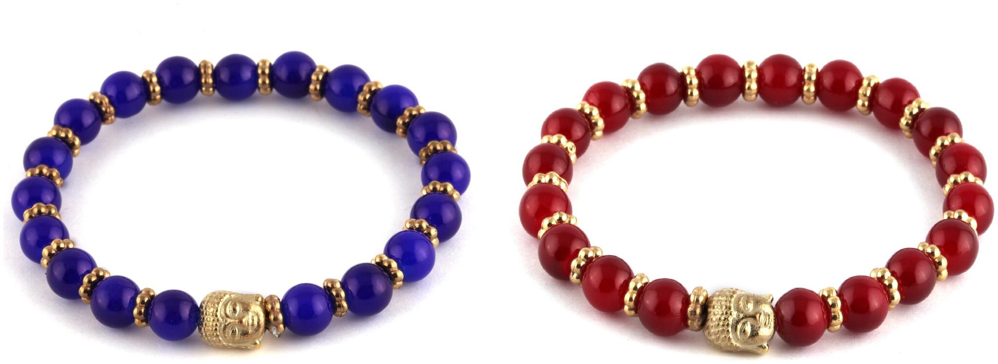 

Alcove Men Buddha Charm Beads Bracelet (Set Of 2 Bracelet)