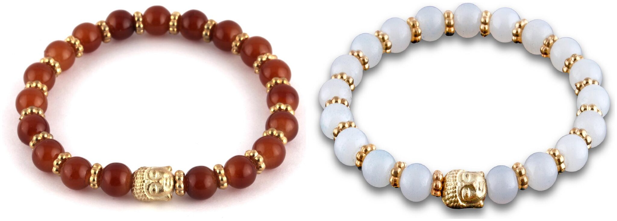 

Alcove Men Buddha Charm Beads Bracelet (Set Of 2 Bracelet)