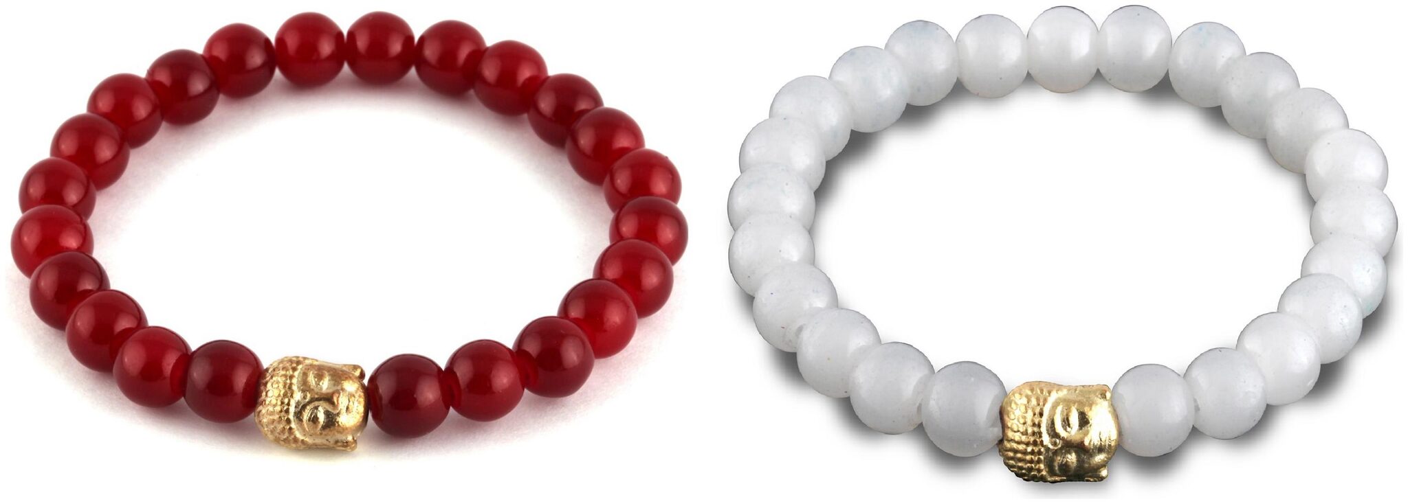 

Alcove Men Buddha Charm Beads Bracelet (Set Of 2 Bracelet)