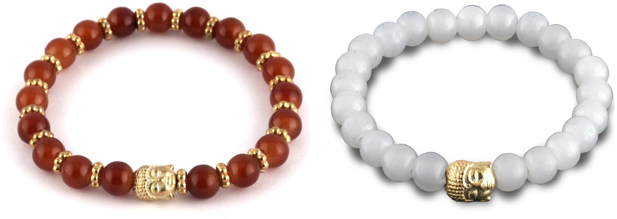

Alcove Men Buddha Charm Beads Bracelet (Set Of 2 Bracelet)